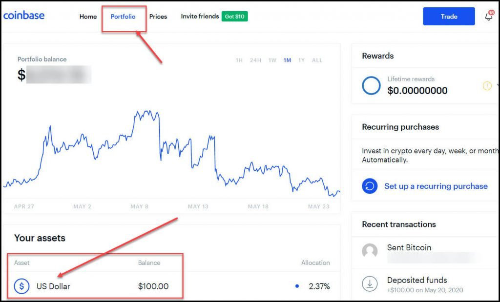 Coinbase portfolio2